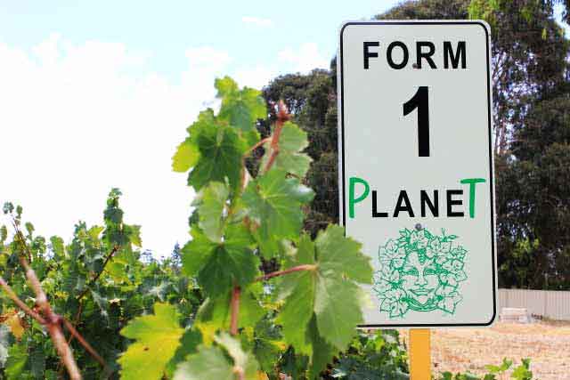 Form One Planet sign