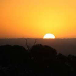 Sunset over the Swan Valley