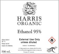Organic Alcohol - 95% - 500 mL