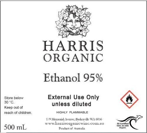 Organic Alcohol  - 190 proof