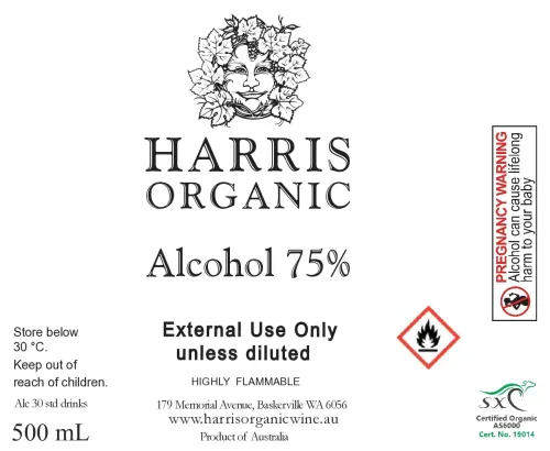 Neutral Alcohol - 75% ABV - 500 mL