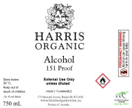 Neutral Alcohol - 151 proof - 750 mL