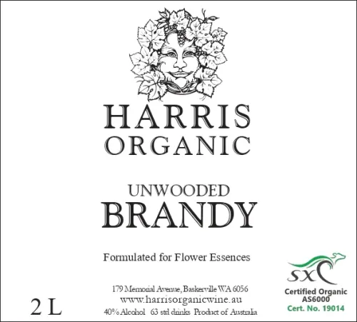 Organic Flower Essence Brandy