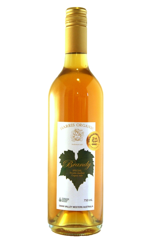 Organic Brandy 750mL Harris Organic